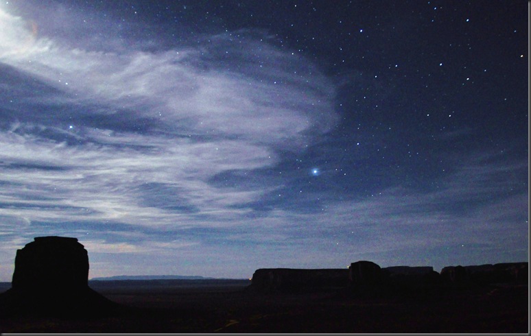 Monument Valley Starry Night