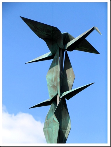 Spirit of Peace - Sculpted by Caprice Glaser, photo by Bruce Witzel